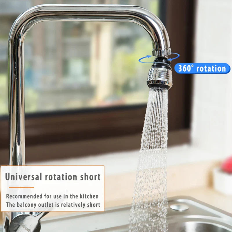 Kitchen Gadgets for Faucet Rotatable Bubbler High Pressure Faucet Ext