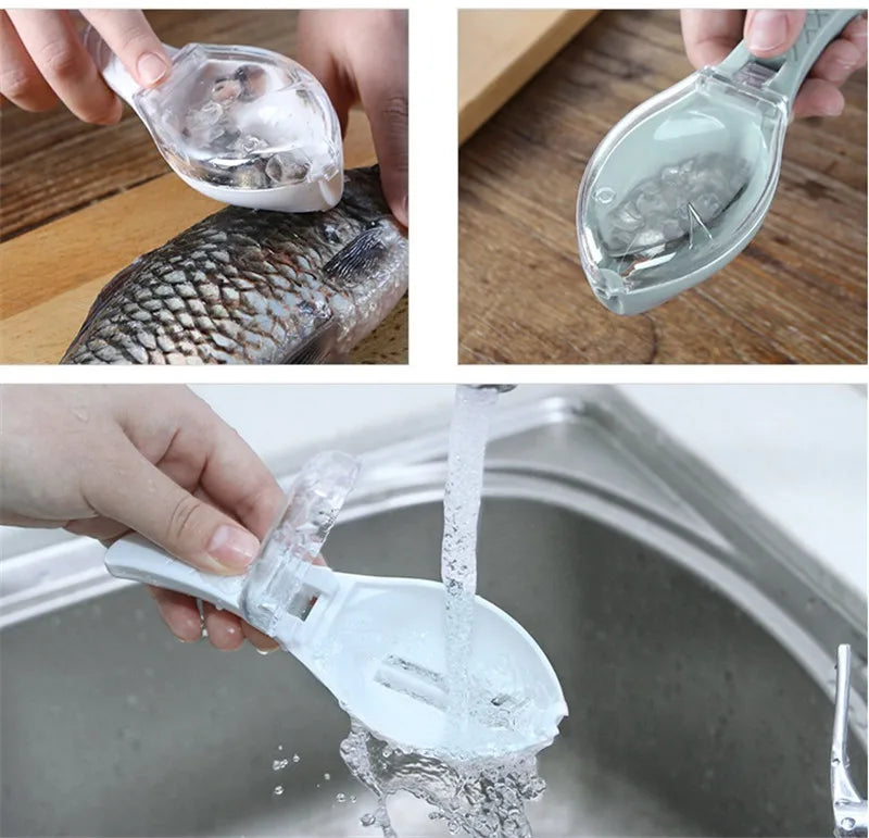 Fish Scale Scraper Fish Cleaning Tool Scraping Scales Device 