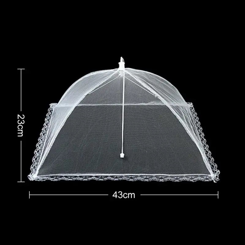 Foldable Food Cover Fly Anti Mosquito Pop-Up Food Cover Umbrella 