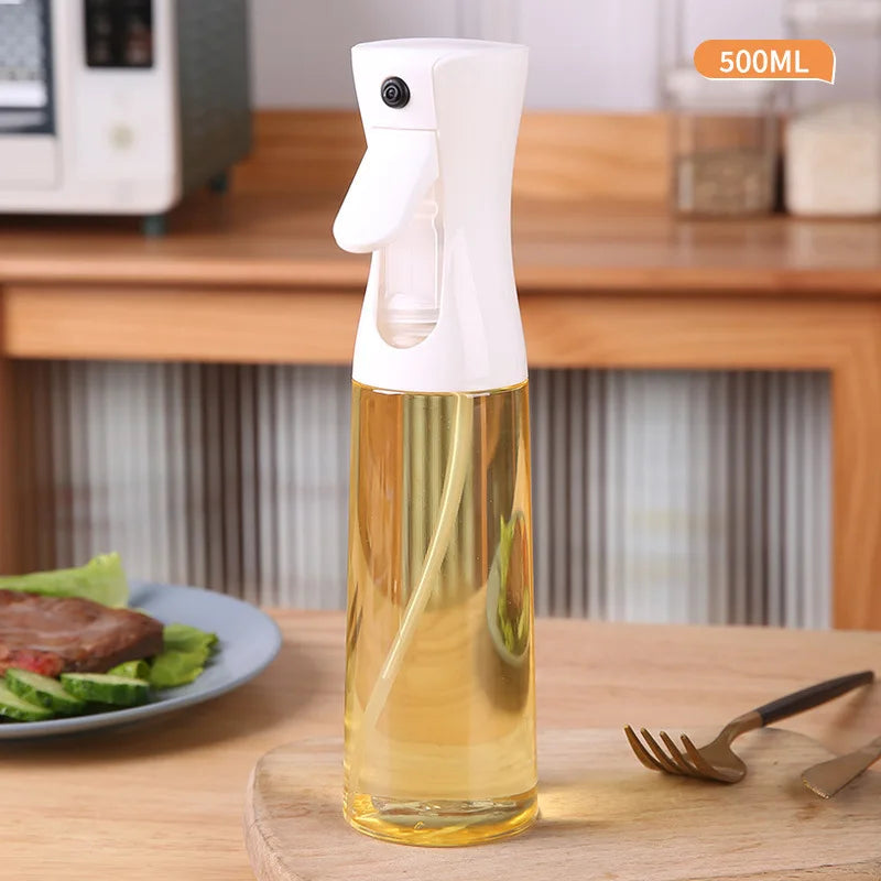 Black Cooking Oil Container White Transparent Kitchen Oil Bottle Cooking Oil 